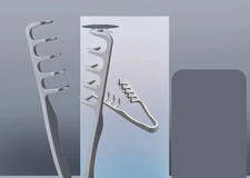 Texture Comb for Volumizing Hair, Wide-Tooth Root Lift Styling Tool for Men  Wo