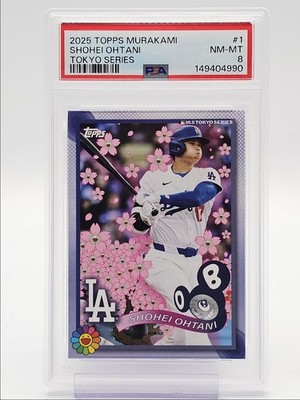 Shohei Ohtani 記念 2025 SHOHEI OHTANI 2025 TOPPS TAKASHI MURAKAMI WORLD TOUR TOKYO #1 B