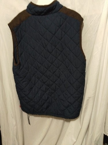 Coleman Men’s Sz L Vest Quilted Outdoor Camping Hiking Blue Jacket Sleeveless - Picture 9 of 10