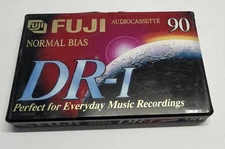 FUJI AUDIO CASSETTE TAPE 90 MIN NORMAL BIAS NEW SEALED VINTAGE BLANK MEDIA