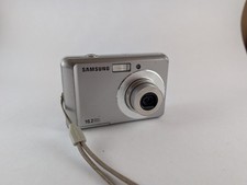 Samsung SL30 10.2MP Digital Camera - Silver - Tested And Working