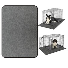 Dog Crate Mat Liner, Washable Pee Pads for Dogs, Absorbs Urine, Non-Slip, Wat...
