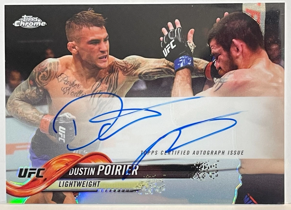 Topps Mixed Martial Arts (MMA) Autographed Sports Trading Cards