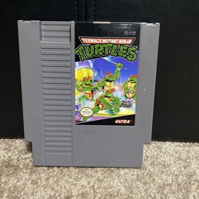 Teenage Mutant Ninja Turtles Nintendo NES 1989 Ultra Games Tested 03/26.