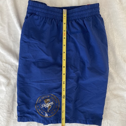 Mitchell and Ness Small blue shorts LA Dodgers “The Boys of Summer” Elastic - Picture 8 of 10