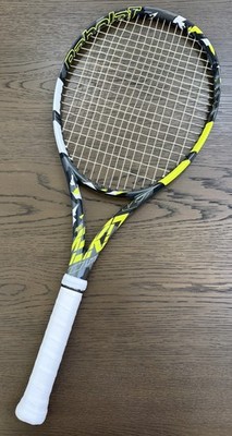 Babolat Pure Aero Lite Gen8 (2023) - Touch VS Natural Gut 17 - Grip 0