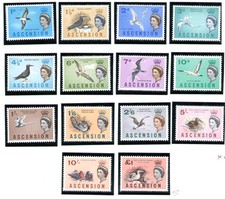 1963 ASCENSION - Stanley Gibbons No. 70/83 - 14 Values - MNH**