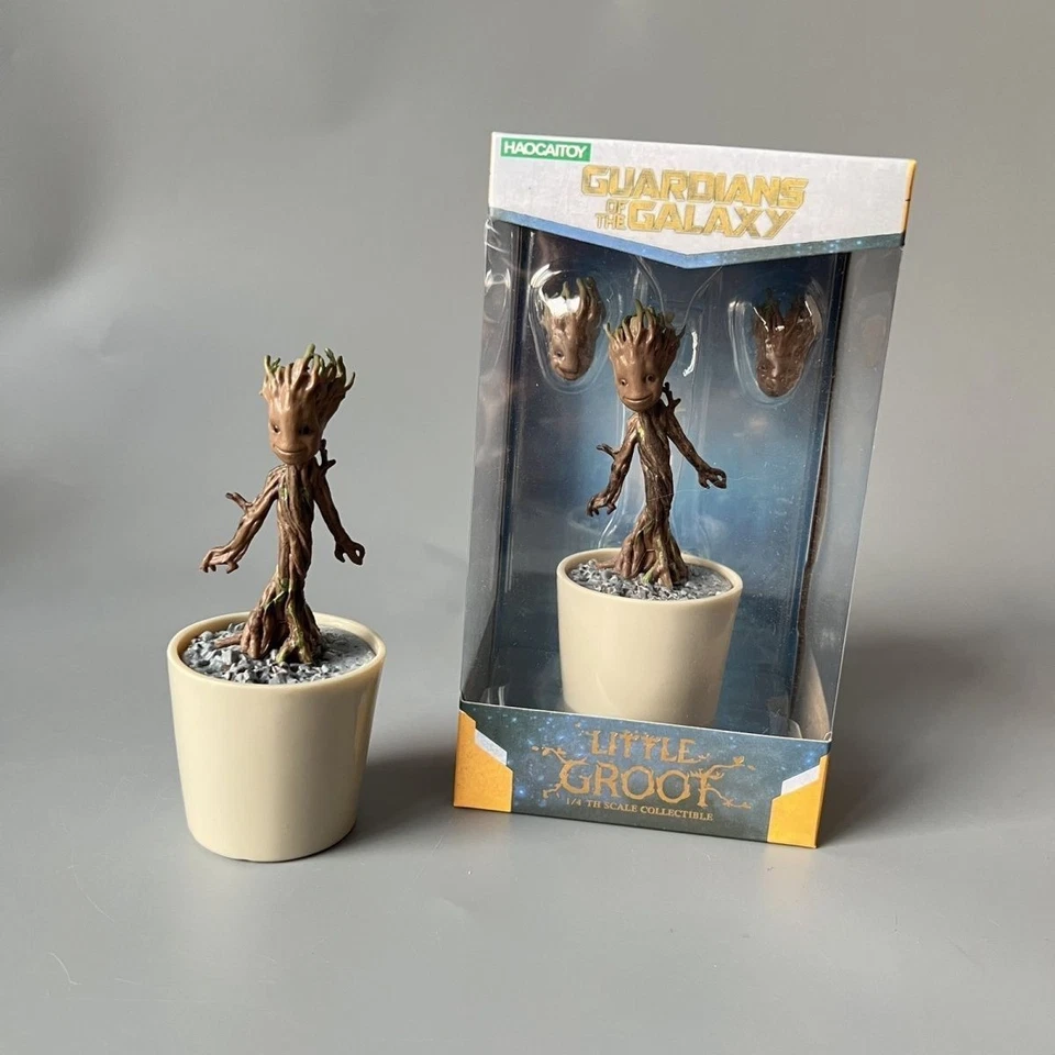 Groot Baby Doll Planter Pot Guardians of the Galaxy Figurine Decoration Kids - Image 4 of 4