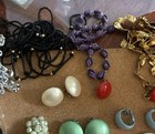 Jewelry Estate Lot  Junk Drawer Assorted Necklaces, Matching Earrings, Pins — photo 4