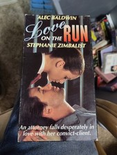 Love on the Run VHS Video Alec Baldwin Stepanie Zimbalist