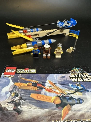 LEGO 7131 Star Wars Anakin's Podracer Complete Set with Instructions