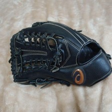 ASICS REVIVE Softball Gloves Black Left Southpaw
