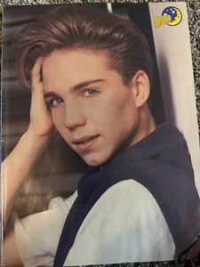 VERY RARE 90s Beautiful Face Jonathan Brandis Teen Bop Magazine Clippings Pinup!