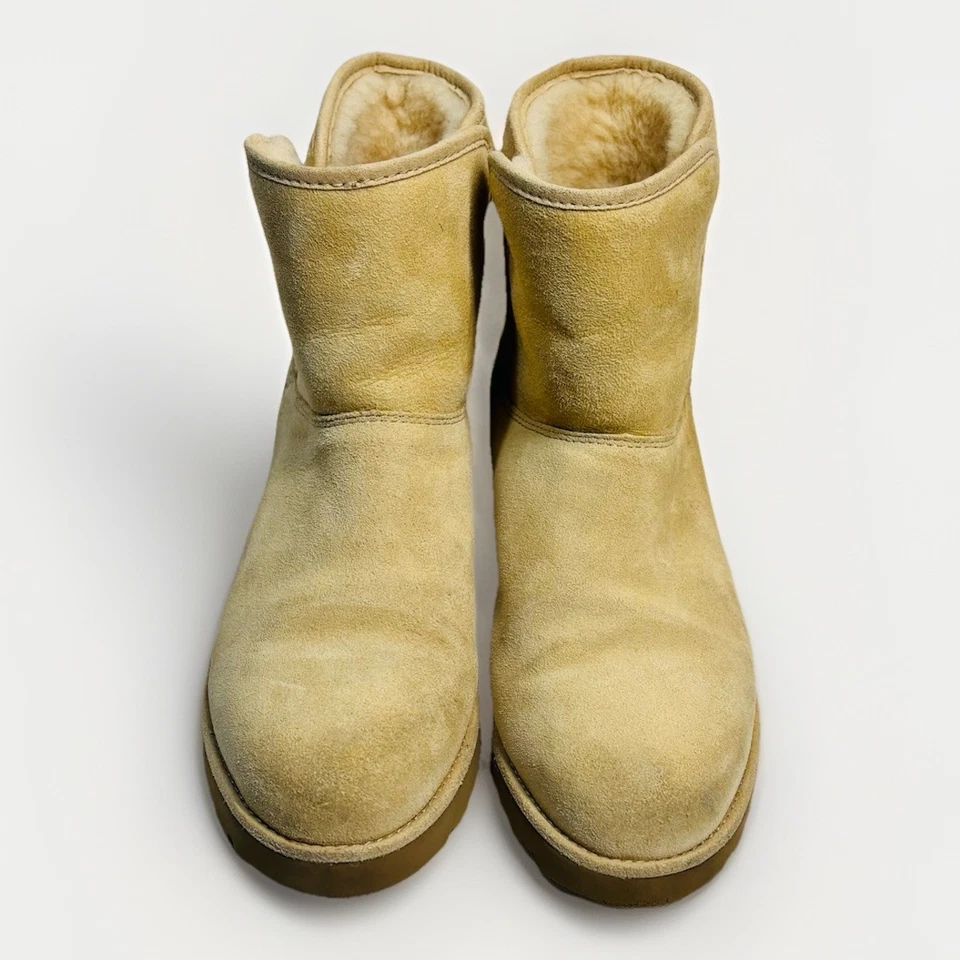 Botines de cuña UGG Kristin gamuza castaño talla US 6 UK 4.5 EU 37 JP 23 Foto 4 de 4