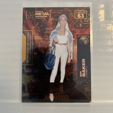 Bri Baker 2021 Skybox Metal Universe Champions Copper Card #63 Chef