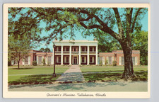 Tallahassee Florida Governor's Mansion Chrome Postcard Unposted