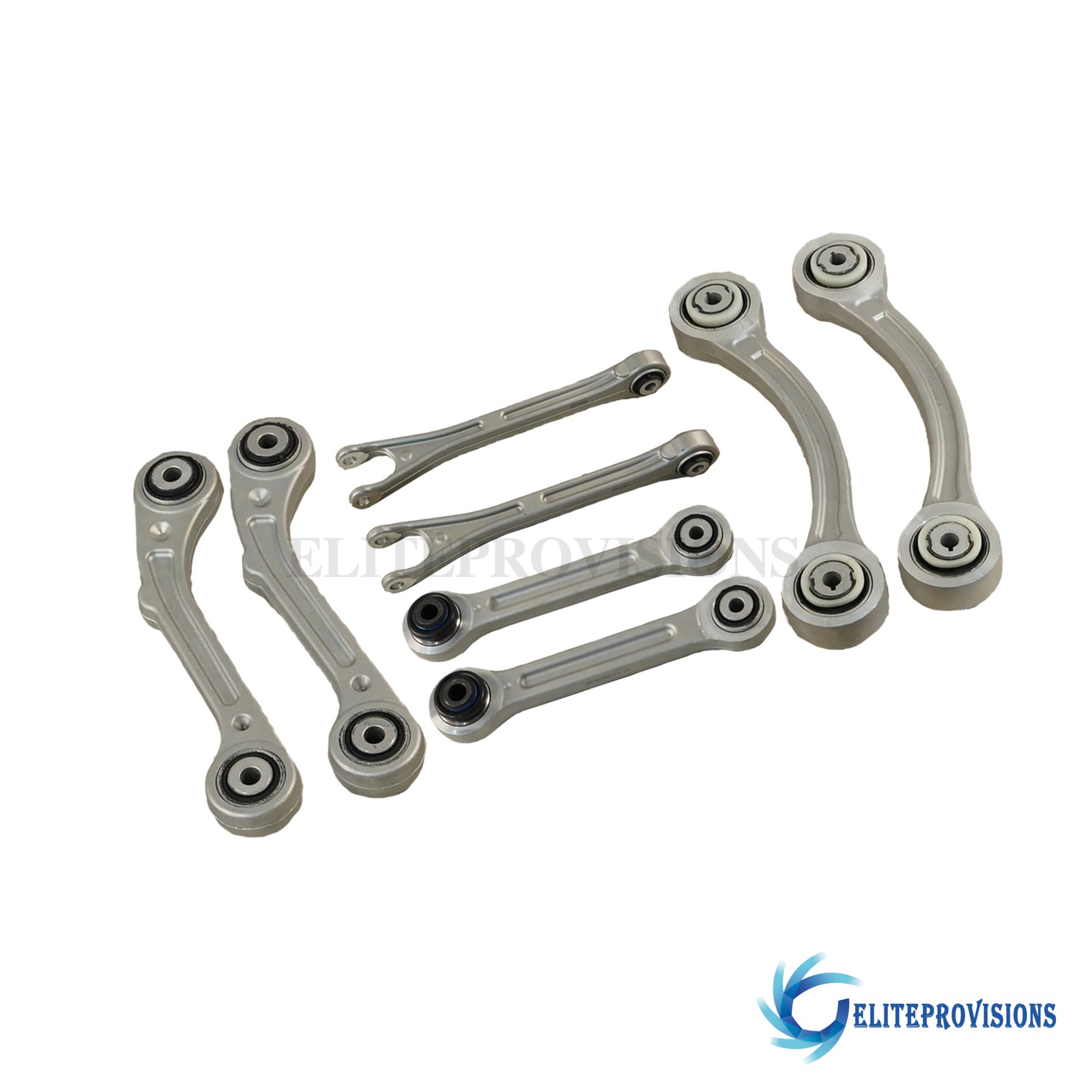 8PCS For Maserati Ghibli Quattroporte 2014-2016 Rear Suspension Control Arm Set