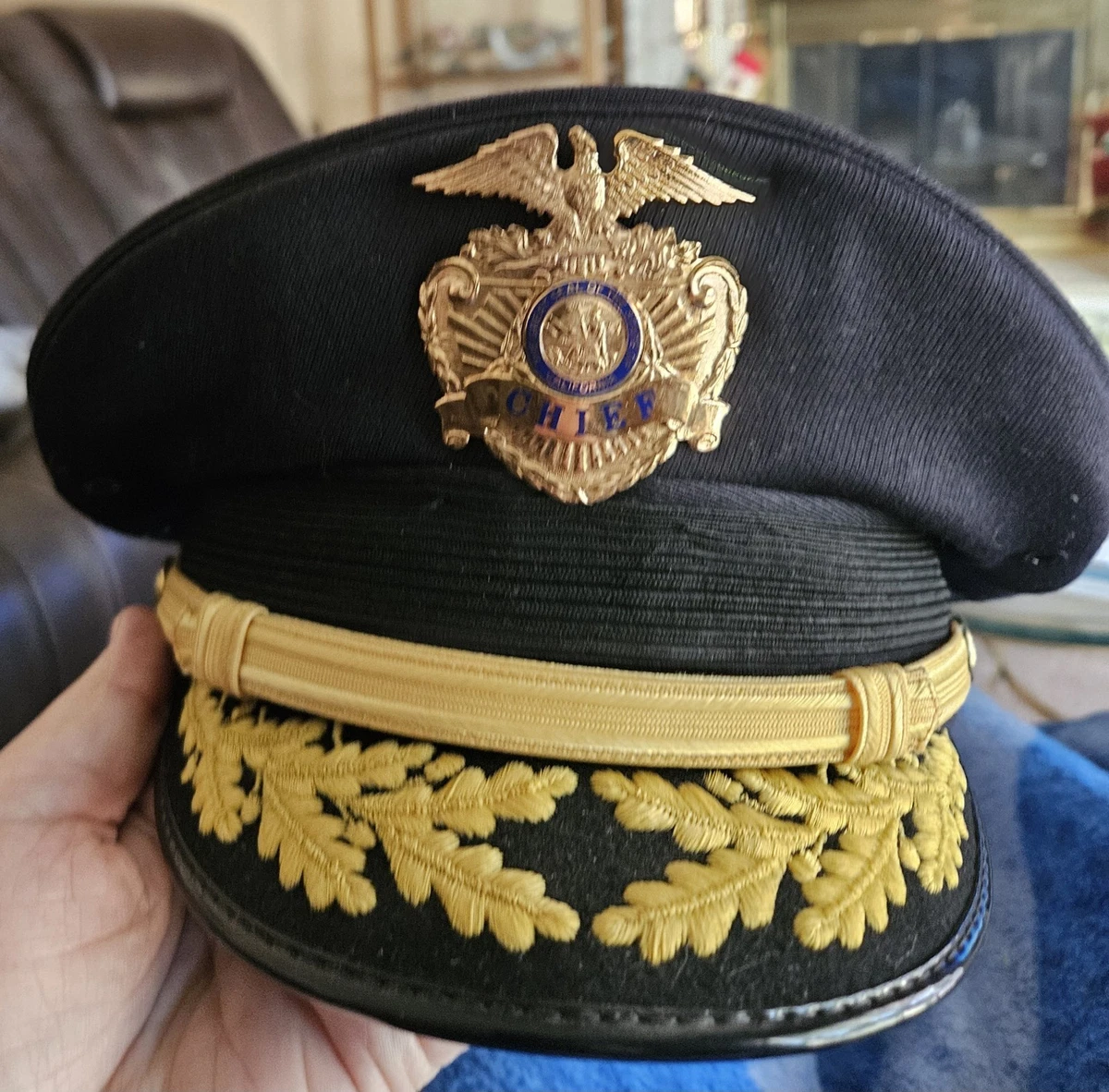 US POLICE 税関職員 ジャケット ＆ POLICE CAP セット 希少 US POLICE