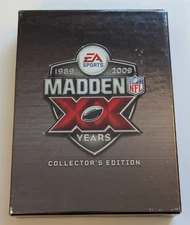 Madden NFL 09 20th Anniversary Collector's Edition PS3 Video Game (No slipcover)
