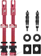 Ridenow Tubeless Presta Valve Stems, 65Mm Super Light Alloy Presta Tubeless Valv