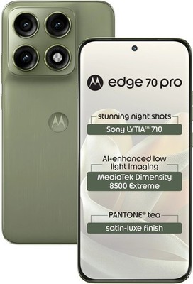 MOTOROLA Edge 70 Pro 5G - Factory Unlocked Dual SIM - 8GB 256GB - Sony...