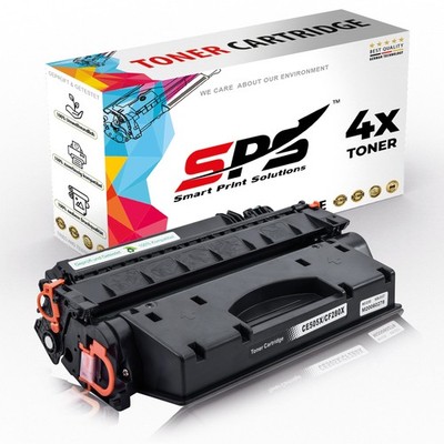 4x Toner 80X CF280X Schwarz Kompatibel für HP Laserjet Pro 400 MFP M425 Drucker