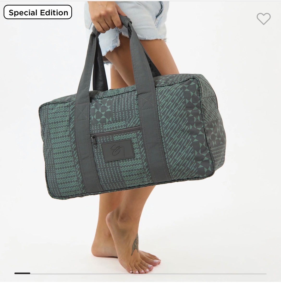 NWT Aloha Collection Sig Zane Weekender Travel Bag Limited Edition