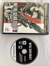Metal Gear Solid 2: Sons of Liberty (Sony PlayStation 2, 2001) No Manual