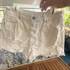 Pacsun Women's White Shorts