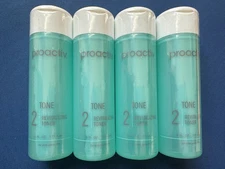 Lot of 4 Proactiv Revitalizing Toner 6 oz/btl 24 oz Total Step 2 new/sealed