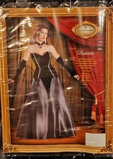 NEW Incharacter Batavia Victorian Costume Adult Sz L Halloween Bat Sexy Theater