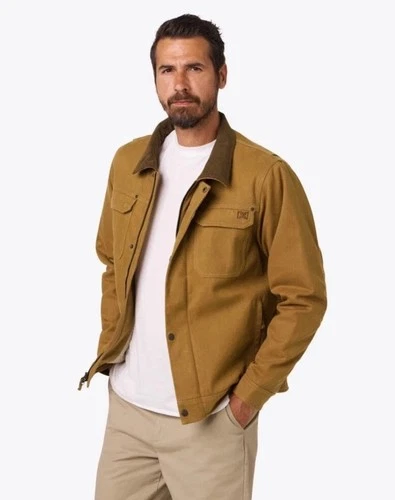 Mobile Warming Hemp/Ranch Standard Heated Jacket Men’s 7.4 Kit Tan Large - product listing photo