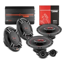 Toyota RAV4 2014-2018 DS18 Car Speakers Tweeters & Amplifier - Better Package