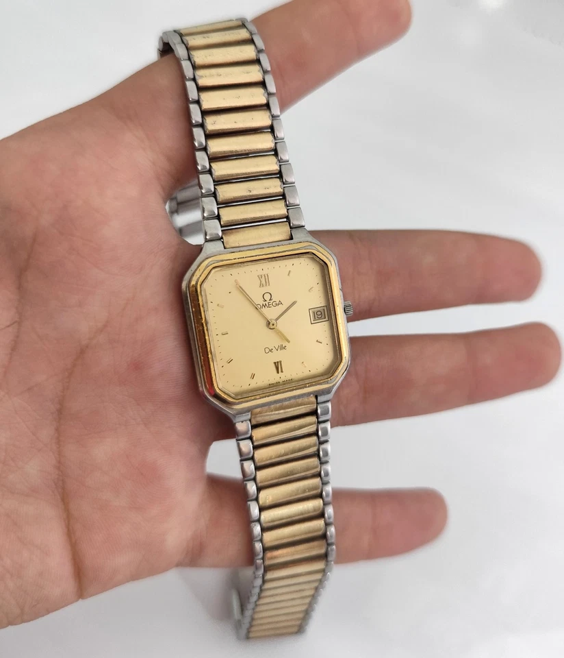 Reloj Omega De Ville "America" Chapado en Oro 18K y Acero DL 396.0949 Foto 2 de 4