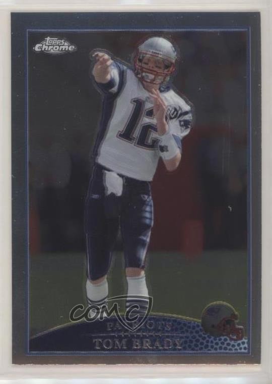 2009 Topps Chrome Tom Brady (White Jersey) #TC70 12g7