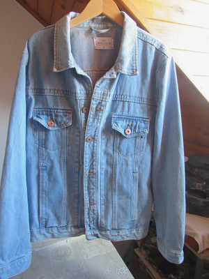 BellField Jeansjacke XL blue denim washed gebraucht Zustand sehr gut
