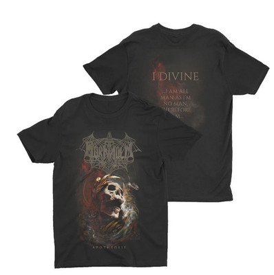 Divine Ascension: I, the Unholy   Dark Black Metal Graphic Tee