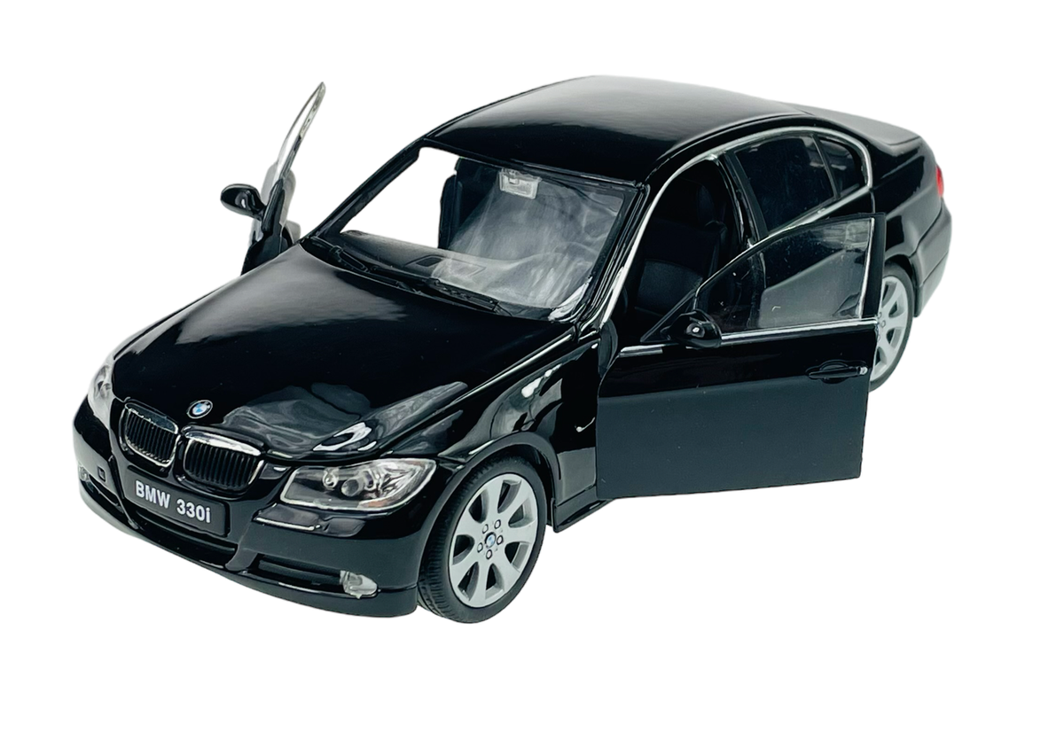 ⁠絶版当時物　未開封 WELLY 1/24  330i E90 ブラック⁠ WELLY BMW 330i E90 BLACK 1:24 DIE CAST METAL MODEL NEW IN BOX 18cm
