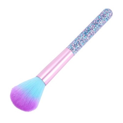 Acryl Punkte Griff Nail Art weicher Staub Reinigungsbürste UV Gel Puder Pailletten8062