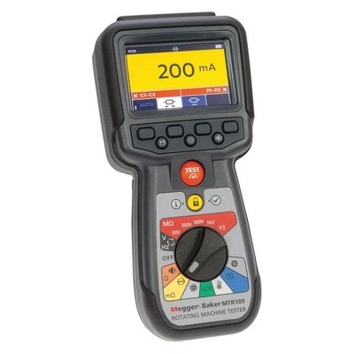 MEGGER MTR105 Motor Rotation Tester, 600V AC 56LA82