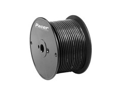PACER WUL18BK-100 18 AWG UL BK TC WIRE 100FT RL; Stranded Conductor; 18 Gauge;