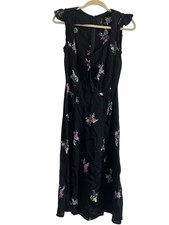 Reformation Esme Midi Floral Sz 8 Dress (Flawed)