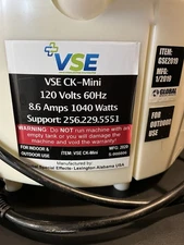 VSE CK-Mini Electrostatic Sprayer Item GSE2019 Gently Used
