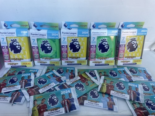 Panini Premier League 2023/24 Adrenalyn XL BUNDLE X50 SEALED PACKS TINS + LIM ED - Picture 24 of 24
