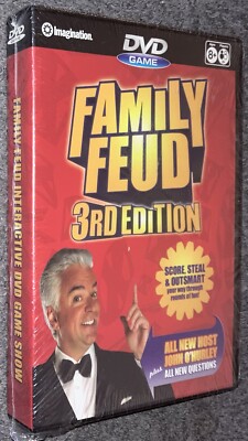 Family Feud 3rd Edition DVD Trivia Game John O Hurley - NEW