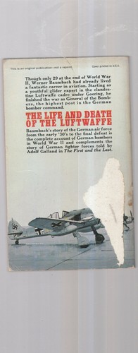 THE LIFE AND DEATH OF THE LUFTWAFFE-Werner Baumbach - Picture 2 of 2