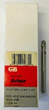 Gardner Bender HSD-2 1/4" x 2-3/4" Pilot Drill For Hole Saw Arbors (1 Bit)