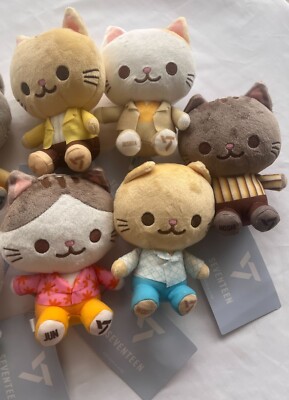 SEVENTEEN Animal Coordy Plush Doll Mini Stuffed Sector 17 Complete
