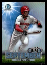 Elly De La Cruz 2023 Bowman #SOS-7 Sights on September