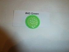 Kenner Spirograph 40 green Replacement Wheel Gear Bar